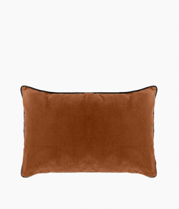 Déstockage - Coussin complet en velours Delhi 40 x 60 cm