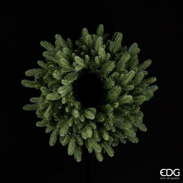 Déco de Noël-Couronne sapin vert-EDG