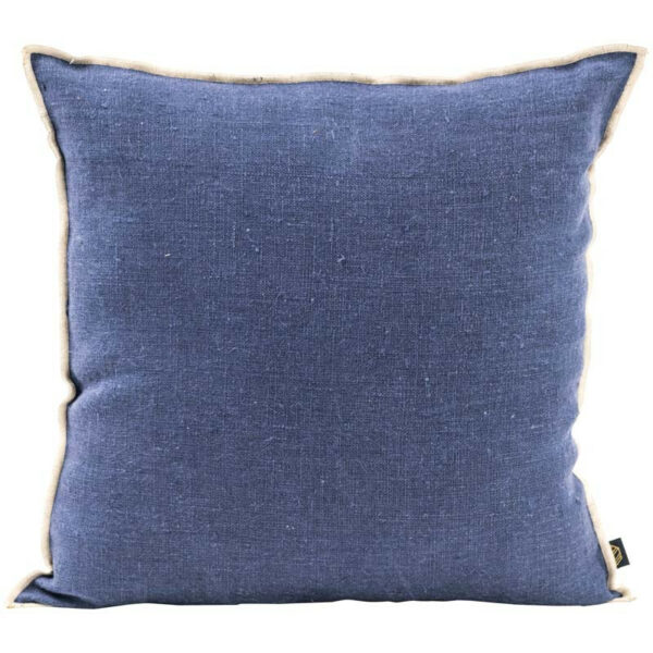 Housse de coussin Chennai en lin lavé-45x45-Haomy-Harmony