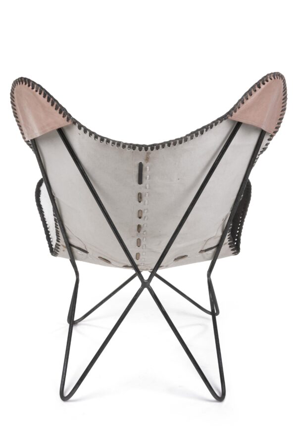 Fauteuil Buffalo noir-Bizzotto