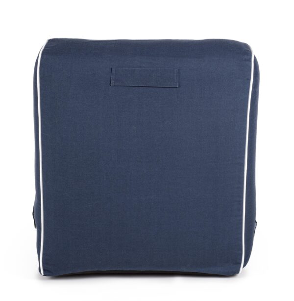 Fauteuil Rihanna gonflable bleu Bizzotto