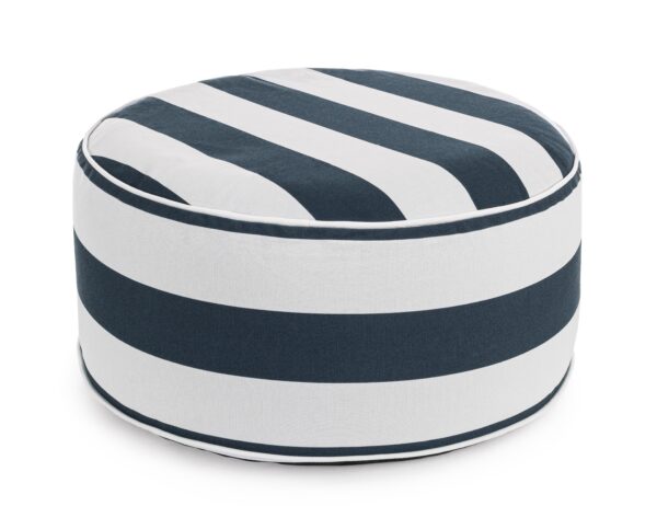Pouf gonflable à rayures-Bizzotto