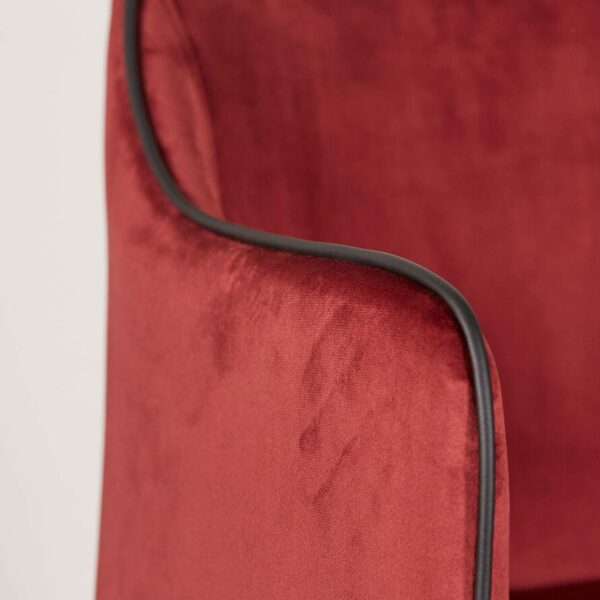 Fauteuil/chaise design-velours