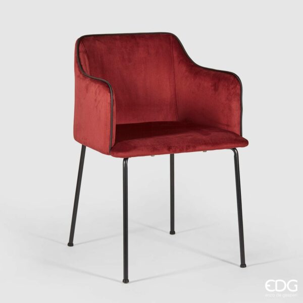 Fauteuil/chaise design-velours