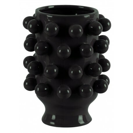 Vase grappa noir